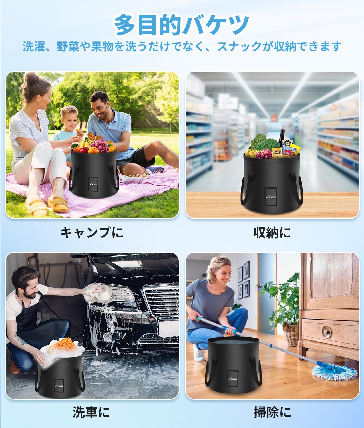 Amazon | PAHTTO ポータブルシャワー 電動シャワー 大容量 簡易